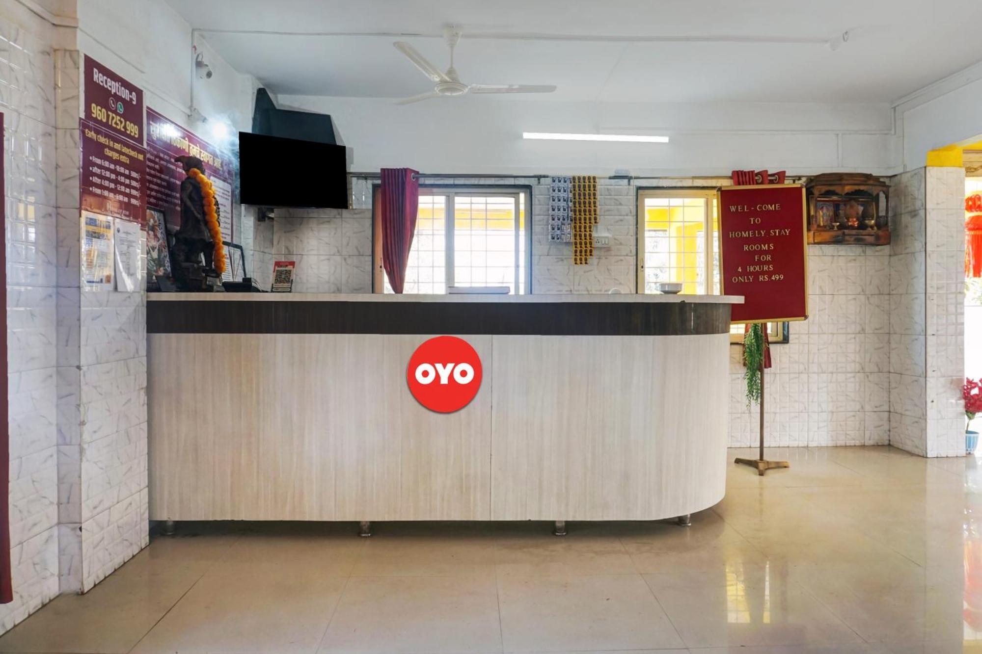 Hotel O Happy Homely Stay Sasvad Buitenkant foto