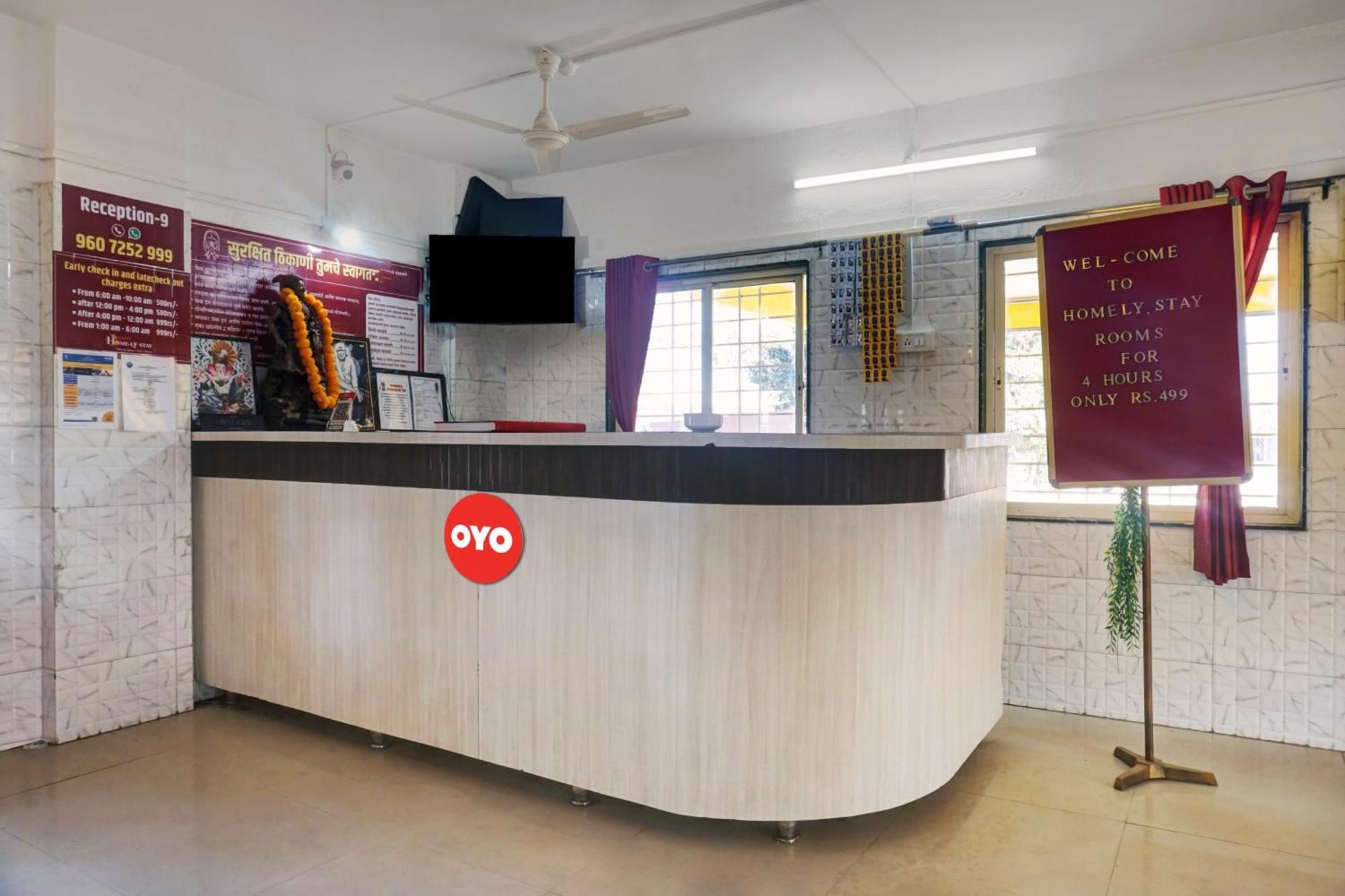 Hotel O Happy Homely Stay Sasvad Buitenkant foto